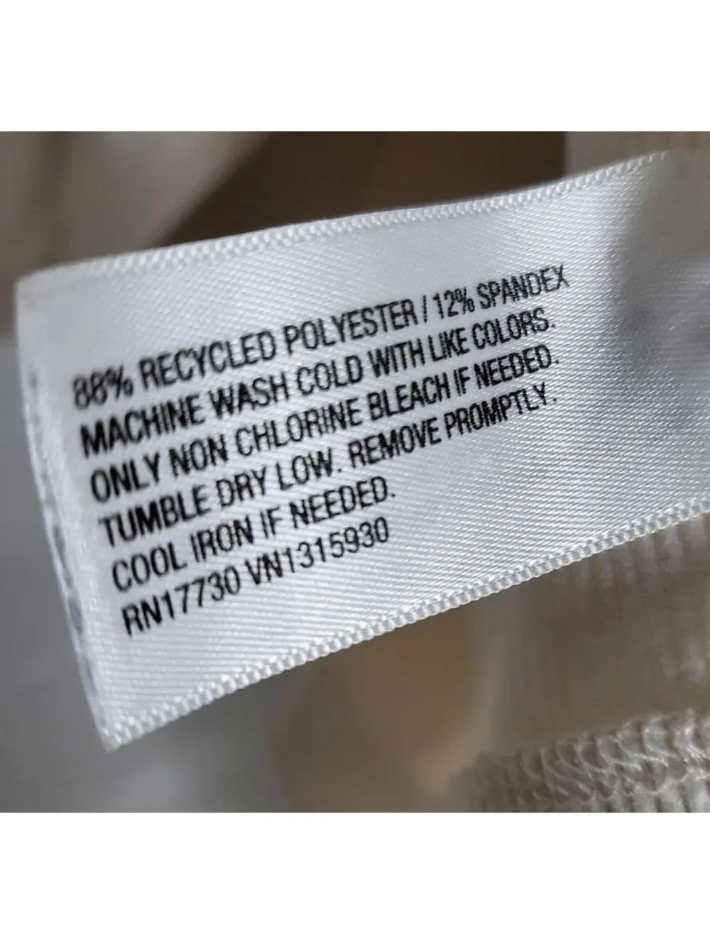 Wild Fable Cream Colored Cropped Ribbed Zip Up Hoodie Size Large - Picture 6 of 9